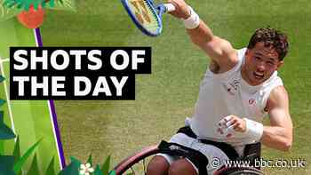 'It's a beauty!' - best shots from day 13 at Wimbledon