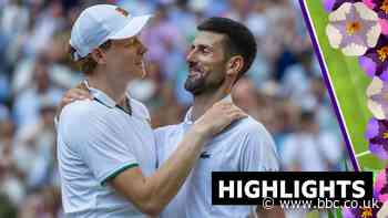 Sinner too strong for record-chasing Djokovic in Wimbledon semi-final