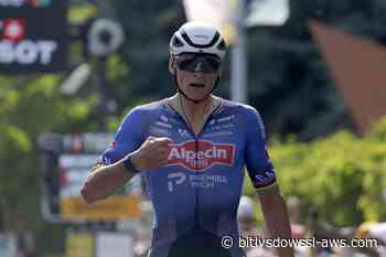 Mathieu Van der Poel se impone en la novena etapa del Tour de Francia