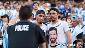 Police braced for logistical nightmare ahead of England's huge semi-final with Argentina after fans clashed in Atlanta as authorities are made aware of arch rivalry