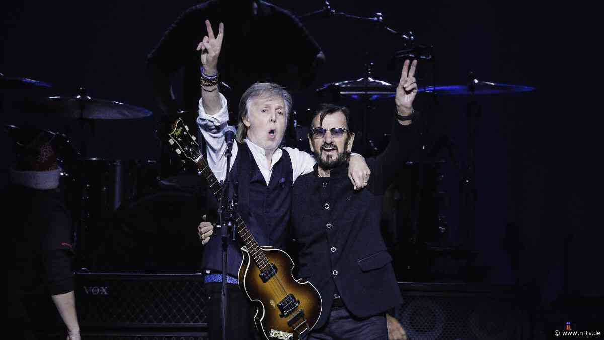 Erstmals zusammen am Mikrofon: Ringo Starr schwärmt nach besonderer Premiere von Paul McCartney