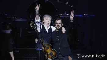 Erstmals zusammen am Mikrofon: Ringo Starr schwärmt nach besonderer Premiere von Paul McCartney