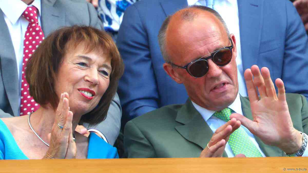 "Ort des weltweiten Tennis": Merz drückt Zverev in Wimbledon die Daumen