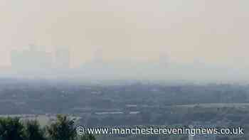 Dramatic video shows scale of Dovestone moor fire as Manchester smothered in smoke