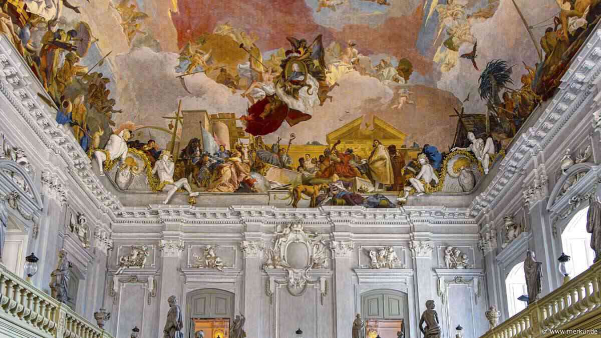 „Das größte Deckenfresko, das je gemalt wurde“ befindet sich in Bayern