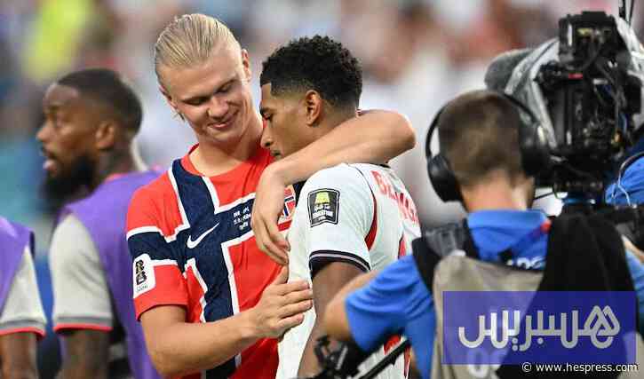 هالاند يجهر بدعم المنتخب الإنجليزي