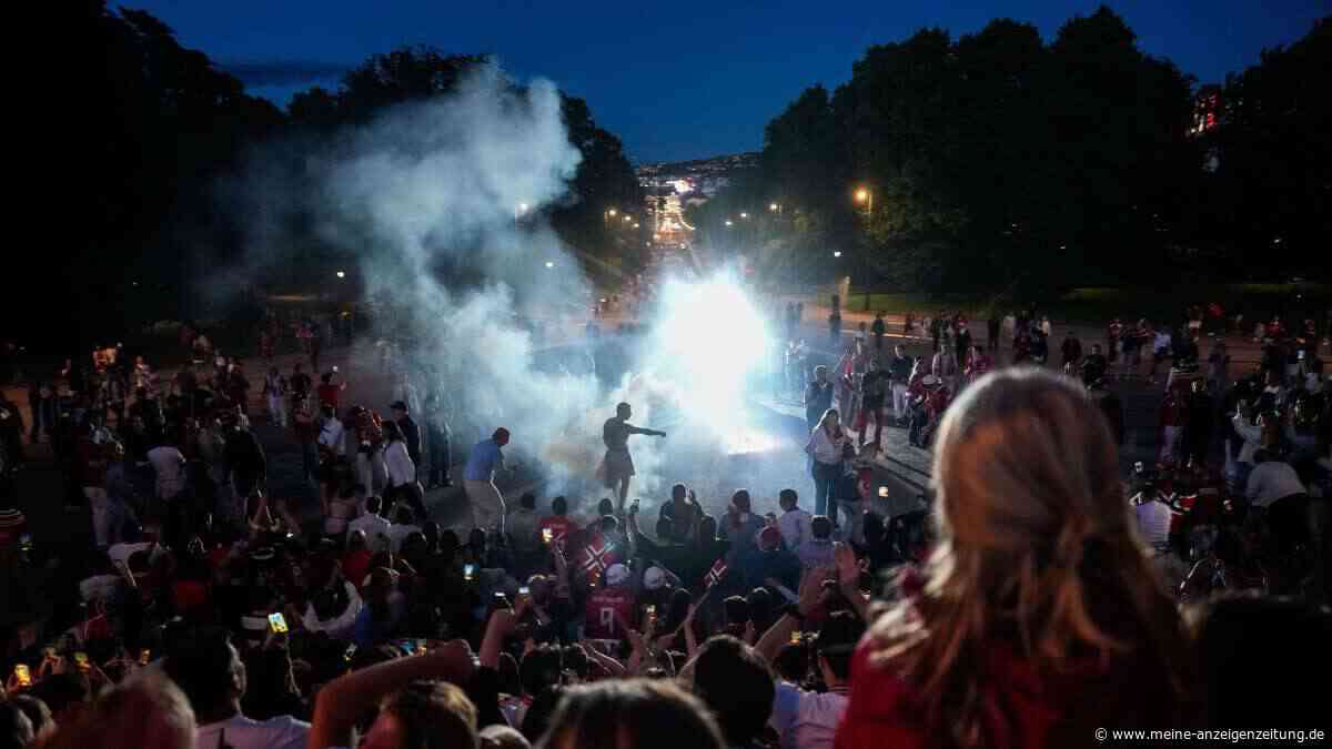 Norwegens WM-Euphorie endet für Dutzende Fans im Krankenhaus