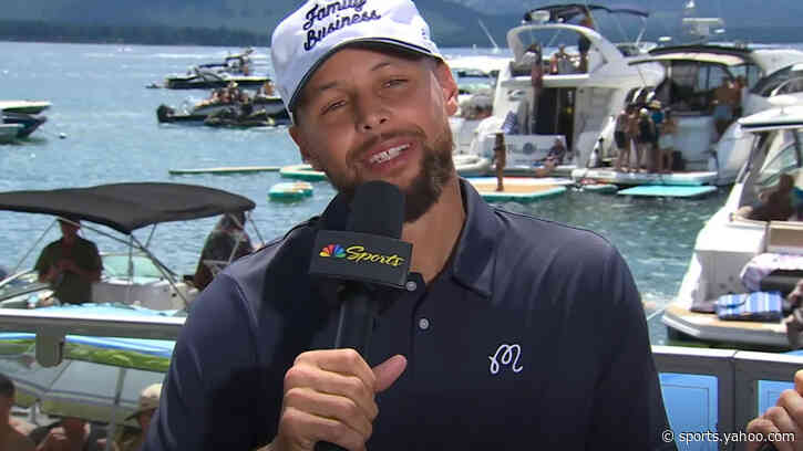 Steph Curry on his PGA Tour career prospects and LeBron possibly joining the Warriors