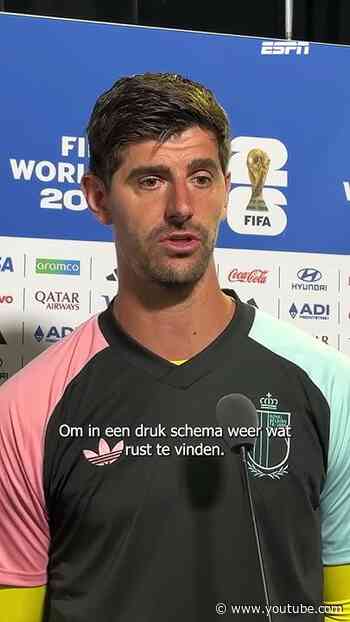 Thibaut Courtois overweegt een pauze bij de Rode Duivels 👀⏸️
