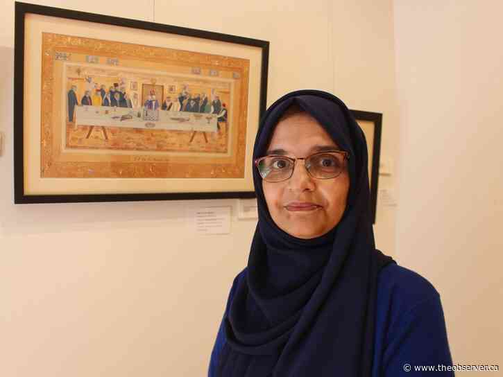 Sarnia painter addresses situation in Gaza in show at Lawrence House