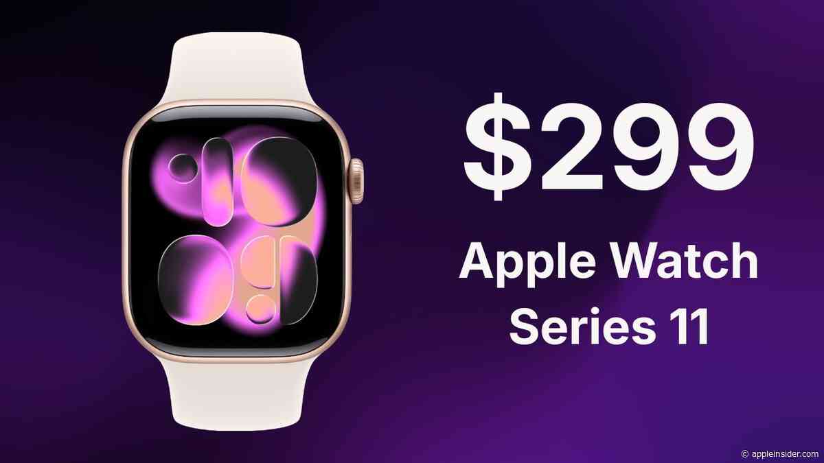 Apple Watch Series 11 drops to $299 with Amazon deal, save $100