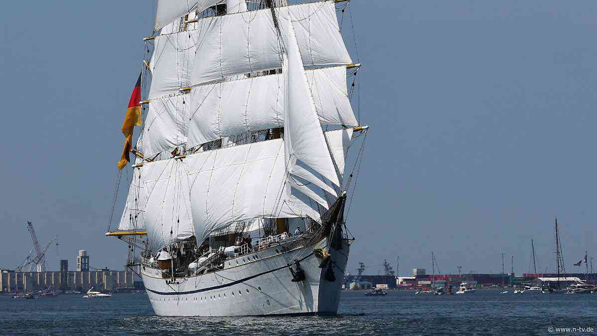 Erster Wettbewerb seit 50 Jahren: "Gorch Fock" gewinnt historisches Rennen gegen Schwesterschiffe