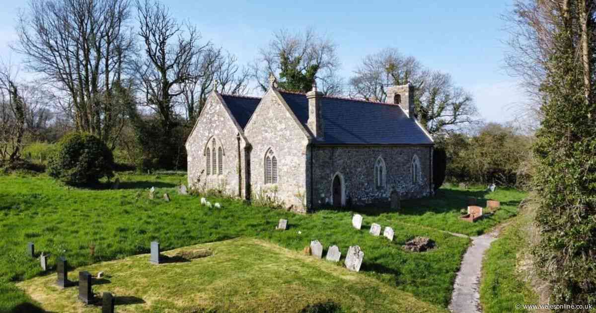 Blank canvas Medieval church for sale in heart of Pembrokeshire