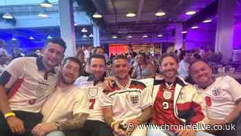 Kieran Trippier back in Newcastle after United exit to watch England v Norway at fan zone