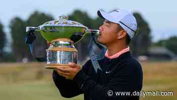 Tom Kim is back where he belongs as long-awaited renaissance leads to Scottish Open triumph