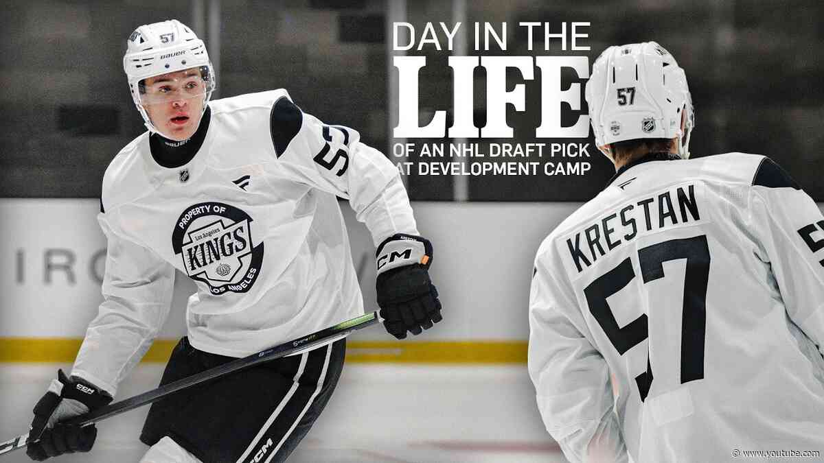 From Germany to Los Angeles in 24 Hours ✈️ | Day in the Life of an NHL Draft Pick