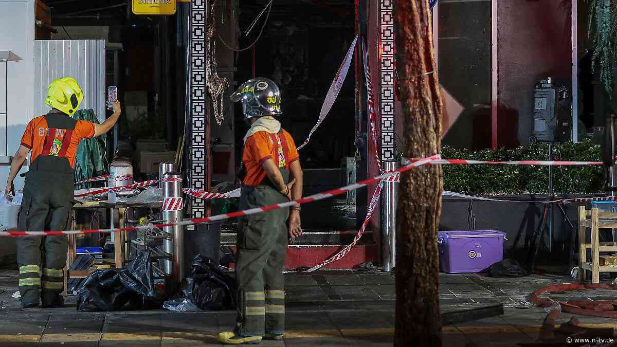 In beliebtem Touristenviertel: Mindestens 27 Menschen sterben bei Feuer in Pub in Bangkok