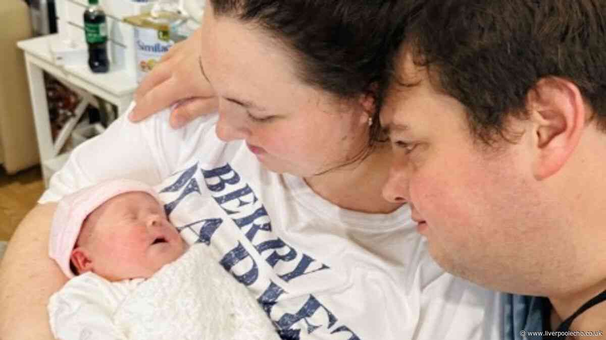 Mum held three-week old baby on chest as she took last breath