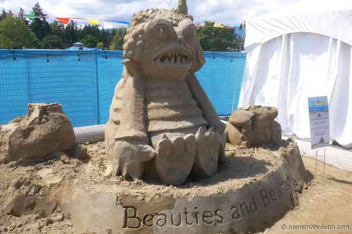 Suspected sand sculpture vandalism saddens Parksville Beach Fest officials