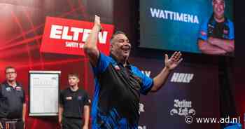 Publiekslieveling Jermaine Wattimena springt en danst, maar verliest eerste Euro Tour-finale