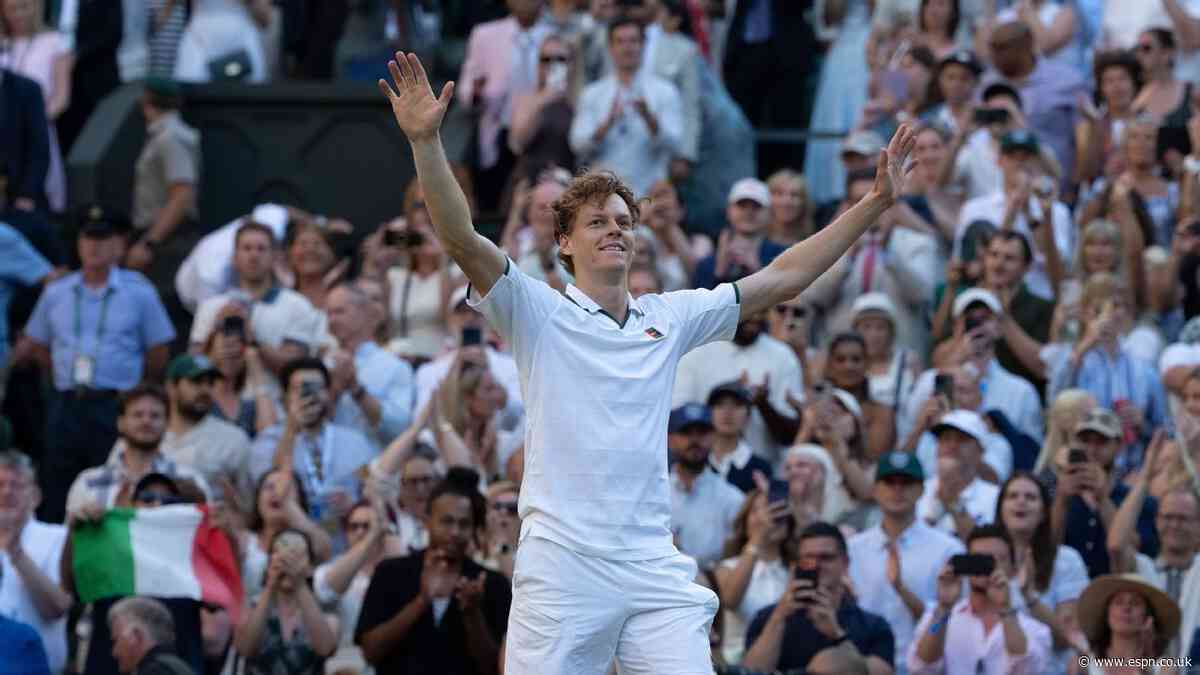 How Jannik Sinner won Wimbledon  -- and turned aro...