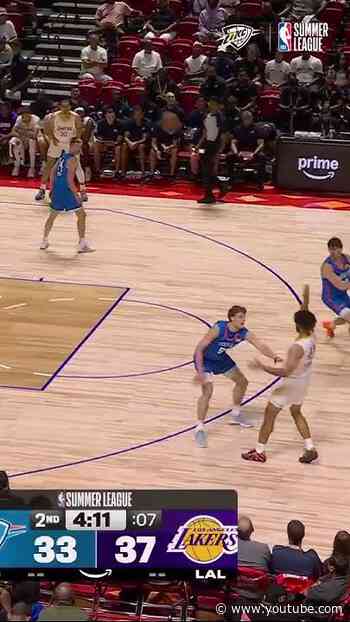 Full speed ahead for Brooks 💥 #okcthunder