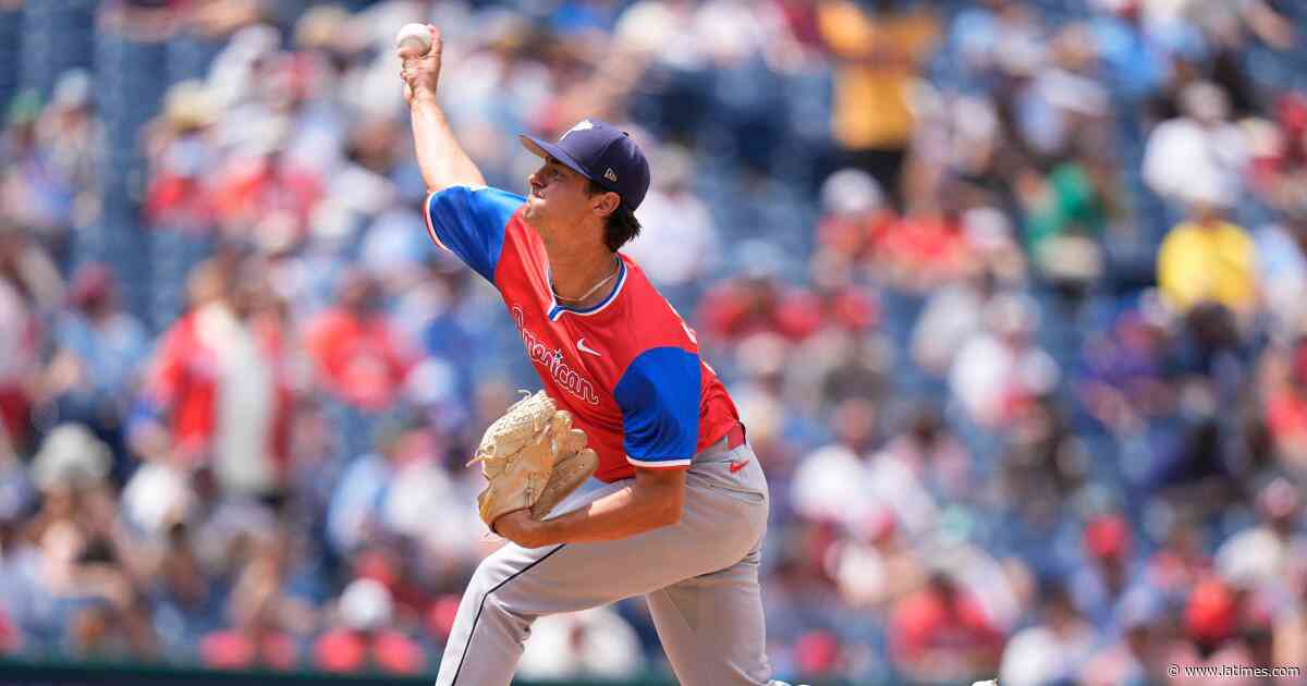 Shaikin: Angels could've picked any pitcher in America last year. Their pick Tyler Bremner endures