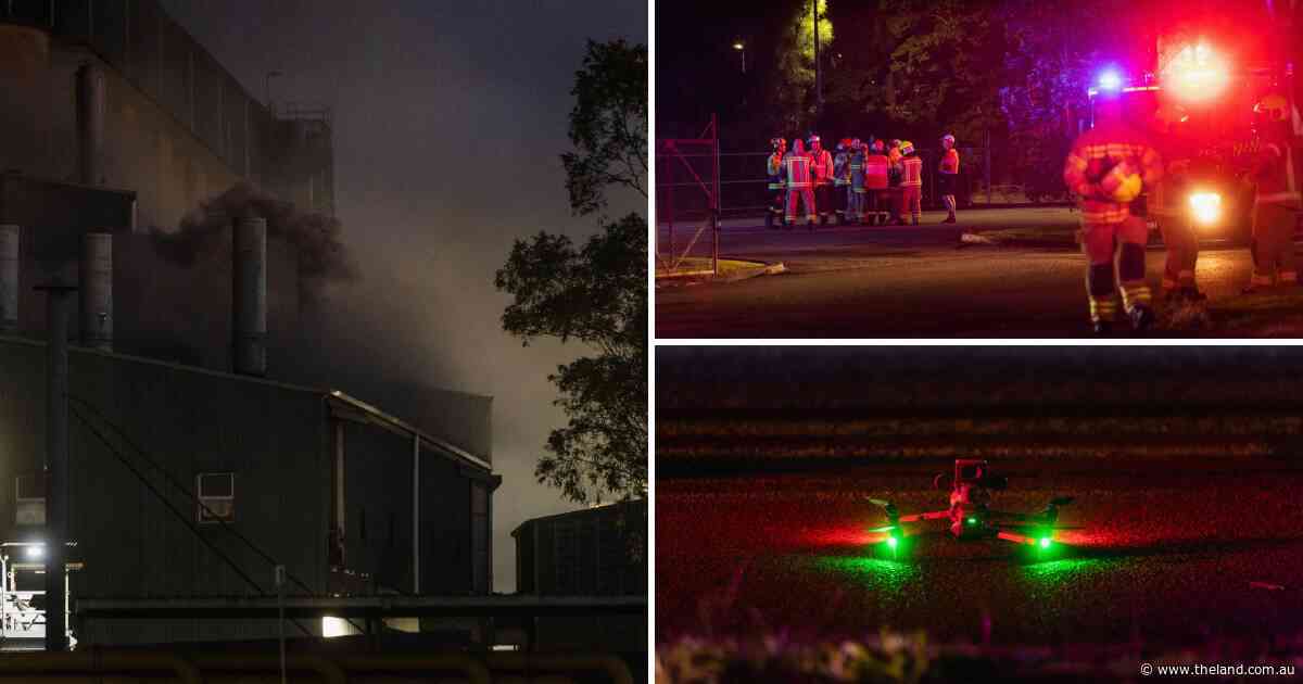 Silo fire contained but 'hotspot' monitoring continues at grain site