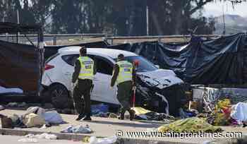 Several people killed in Chile after car driven by navy officer crashes into an open-air market