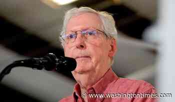 McConnell says a fall led to his hospitalization, breaking weeks of silence about health condition