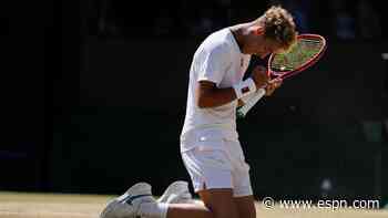 American qualifier, 16, wins Wimbledon boys' title