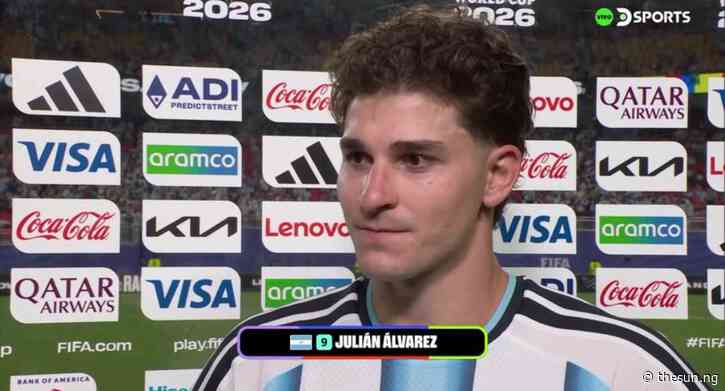 Julian Alvarez: Argentina must give everything to win another World Cup