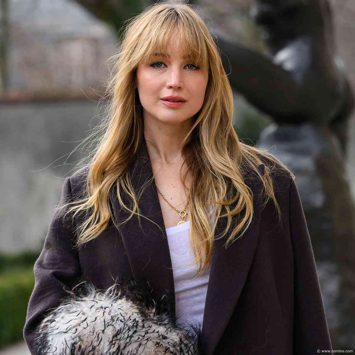 See Jennifer Lawrence's Nostalgic Brunette Hair Transformation