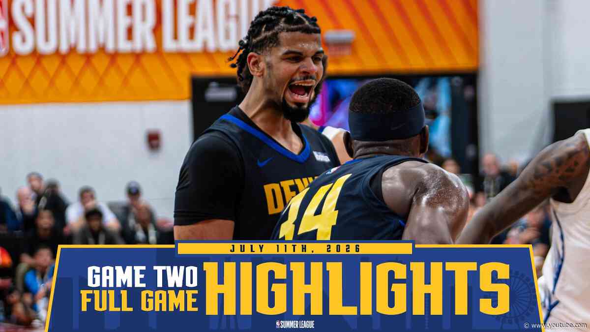 Denver Nuggets vs. Minnesota Timberwolves Game Highlights 📺 | 2026 NBA Summer League