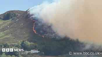 Family describes hearing fire 'coming down the mountain' amid evacuation