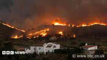 Badly burned British couple rescued from ravine during Spain wildfires, reports say