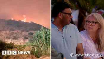 Watch: 'We escaped Spanish wildfire, but our friends lost their lives'
