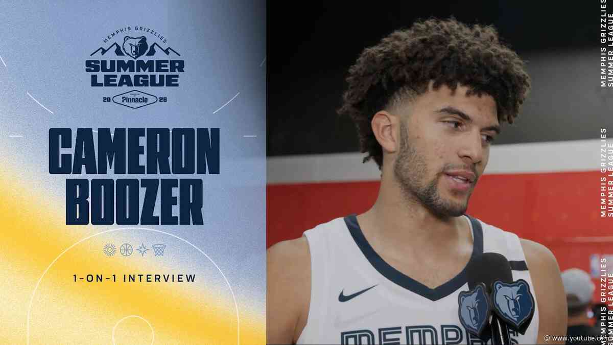 Cameron Boozer 1 on 1 Interview | Grizzlies vs. Bulls