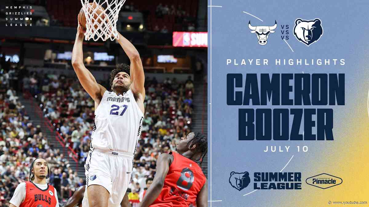 Cameron Boozer Highlights vs. Chicago Bulls