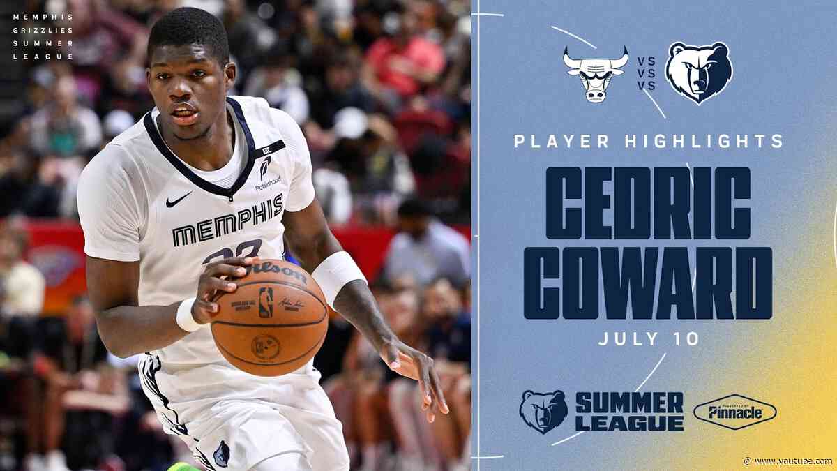 Cedric Coward Highlights vs  Chicago Bulls