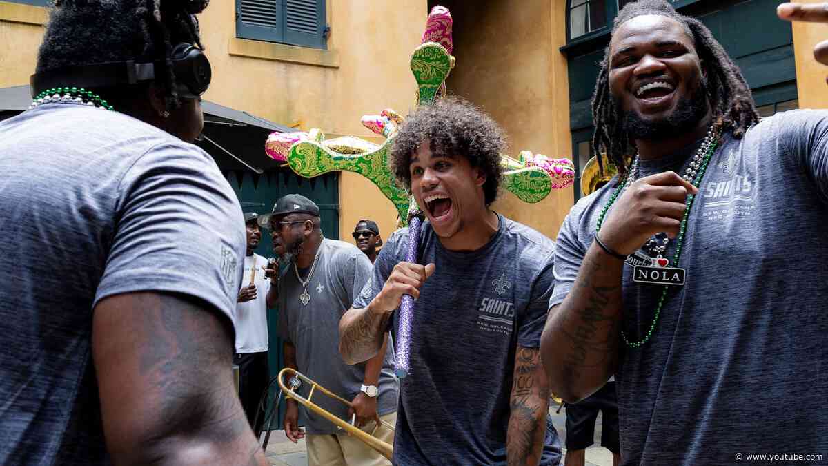 Saints Rookies Tour New Orleans