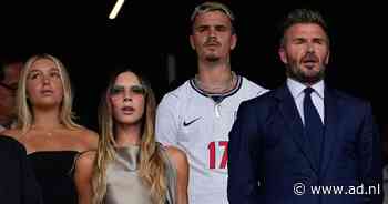 Beckhams zien Engeland winnen in Miami, maar oudste zoon Brooklyn ontbreekt