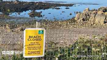 Beach closed again after asbestos found in sand