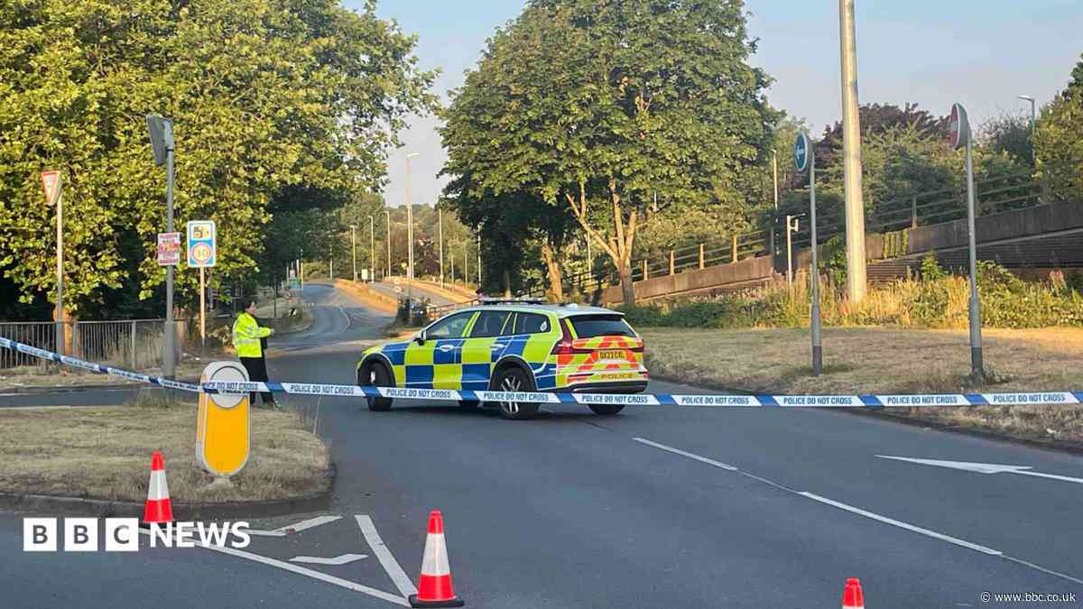 Pedestrian critical after being hit by a car