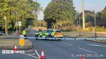 Pedestrian critical after being hit by a car