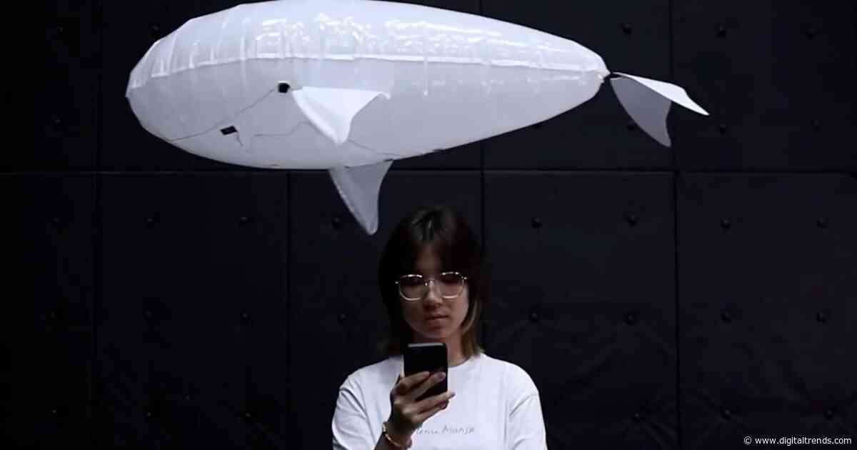 This floating AI robot looks like it escaped a Studio Ghibli film, and that’s exactly the point
