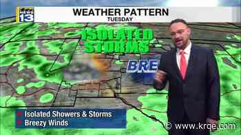 Storm chances increase for parts of New Mexico this week