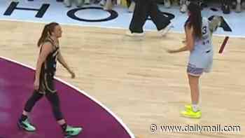 Chaos in WNBA as player ejected for throwing a SHOE at a rival she'd been scrapping with all game