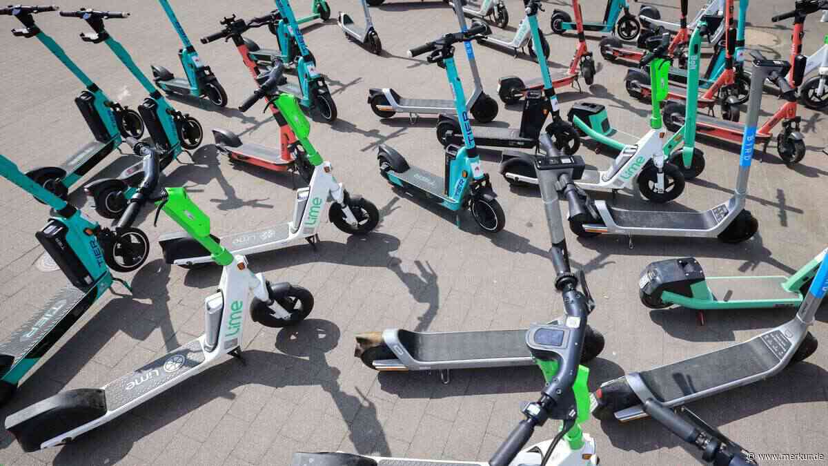 Sorge vor E-Roller-Chaos in Garching: Stadtrat zeigt sich kritisch gegenüber möglichem Anbieter