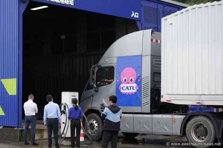 Octopus Energy und CATL bauen Wechselstationen für E-Lkw